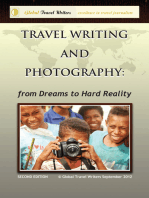 Travel Writing and Photography: from Dreams to Hard Reality