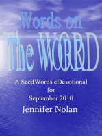 Words on the Word: A SeedWords eDevotional for September 2010