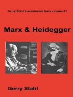 Marx and Heidegger: Gerry Stahl's eLibrary, #1