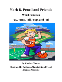 Read Word Family Stories Ay Ump All Eep And Ed A Mark D Pencil Book Online By Mark D Pencil Books