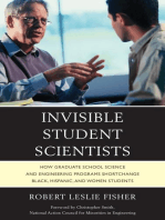 Invisible Student Scientists: How Graduate School Science and Engineering Programs Shortchange Black, Hispanic, and Women Students