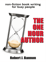 THE ONE HOUR AUTHOR non-fiction book writing for busy people