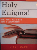 Holy Enigma! Bible Verses You'll Never Hear in Sunday School