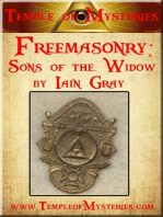 Freemasonry: SONS OF THE WIDOW