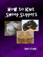 How to Knit Sheep Slippers