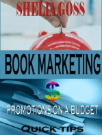 Book Marketing: Promotions on a Budget Quick Tips