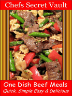 One Dish Beef Meals: Quick, Simple Easy & Delicious