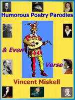 Humorous Poetry Parodies & Even Verse