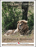 14 Fun Facts About Lions: A 15-Minute Book