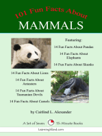 101 Fun Facts About Mammals: A Set of Seven 15-Minute Books