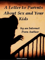 A Letter to Parents about Sex and Your Kids