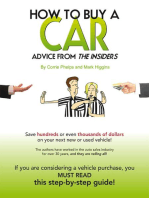 How To Buy A Car