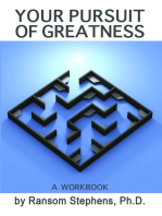 Your Pursuit of Greatness: a workbook