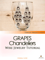 Wire Jewelry Tutorial: Grapes Chandelier Earrings
