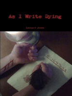 As I Write Dying