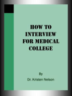 How to Interview for Medical College