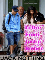 Letter From Justin Bieber 2012