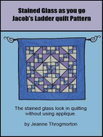 Stained Glass Jacob's Ladder Quilt Pattern