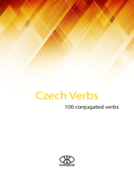 Czech Verbs (100 Conjugated Verbs)