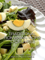 Traditional Romanian Hors d'Oeuvres