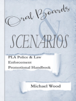 Promotional Handbook Guide for Police / Law Enforcement: Oral Boards and Scenarios
