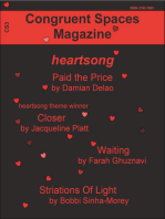 Congruent Spaces Magazine, Issue 3