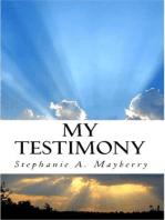 My Testimony