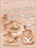 What Every Believer Ought to Know