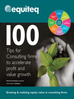 100 Tips for Consulting Firms to Accelerate Profit and Value Growth