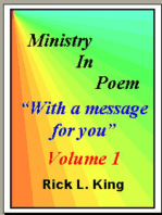 Ministry in Poem Vol 1