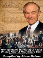 100+ Quotable Quotes by & about Dr. Ron Paul~ a Real Amer-I-Can!