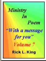 Ministry in Poem Vol 7