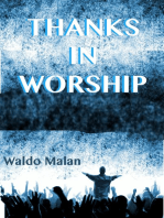 Thanks in Worship