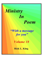 Ministry in Poem Vol 18