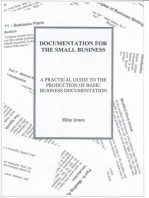 Business Documentation for the Small Business: Business Documentation - For the Small Business, #1