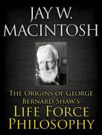 The Origins of George Bernard Shaw's Life Force Philosophy