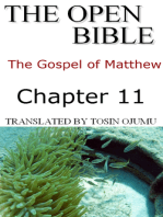 The Open Bible: The Gospel of Matthew: Chapter 11
