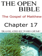 The Open Bible: The Gospel of Matthew: Chapter 17