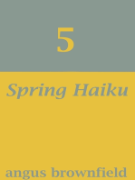 5 Spring Haiku