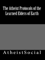 The Atheist Protocols of the Learned Elders of Earth