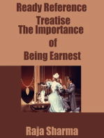 Ready Reference Treatise: The Importance of Being Earnest