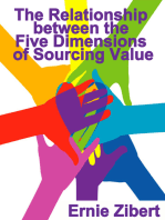 The Relationship between the Five Dimensions of Sourcing Value