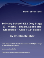 Primary School ‘KS2 (Key Stage 2) - Maths – Shape, Space and Measures - Ages 7-11’ eBook