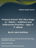 Primary School ‘KS1 (Key Stage 1) - Maths – Addition and Subtraction Practice – Ages 5-7’ eBook