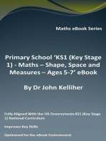 Primary School ‘KS1 (Key Stage 1) - Maths – Shape, Space and Measures – Ages 5-7’ eBook