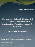 Elementary School ‘Grades 1 & 2: Math – Addition and Subtraction Practice – Ages 6-8’ eBook