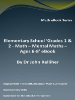 Elementary School ‘Grades 1 & 2: Math – Mental Math – Ages 6-8’ eBook