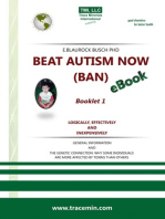 BEAT AUTISM NOW (BAN) - Booklet 1 – Logically, effectively and inexpensively