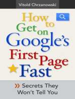 How to Get on Google's First page FAST: Secrets They Won't Tell You