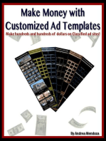 Make Money with Customized Ad Templates